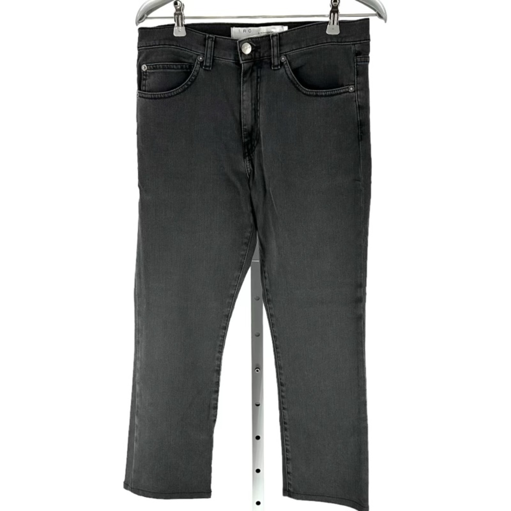 IRO | 27 Flare High Rise Black Jeans Denim